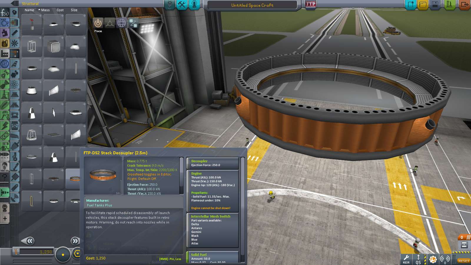 [1.4.1] Fuel Tanks Plus 2.0.2 (20180314) Page 14 KSP1 Mod